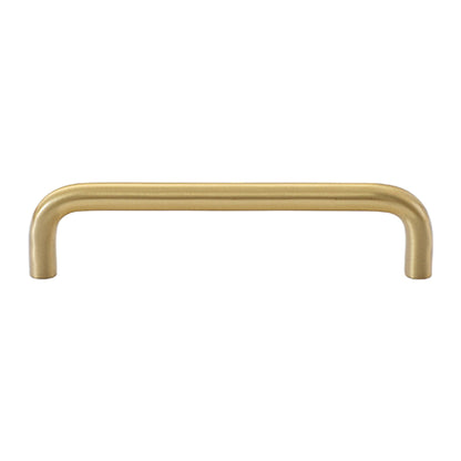 Brass Cabinet Pull Handles in Gold and Silver