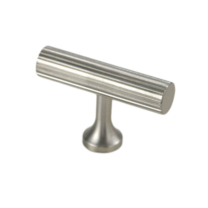 Vertical Grain Metal Cabinet Handles with Multiple Sizes