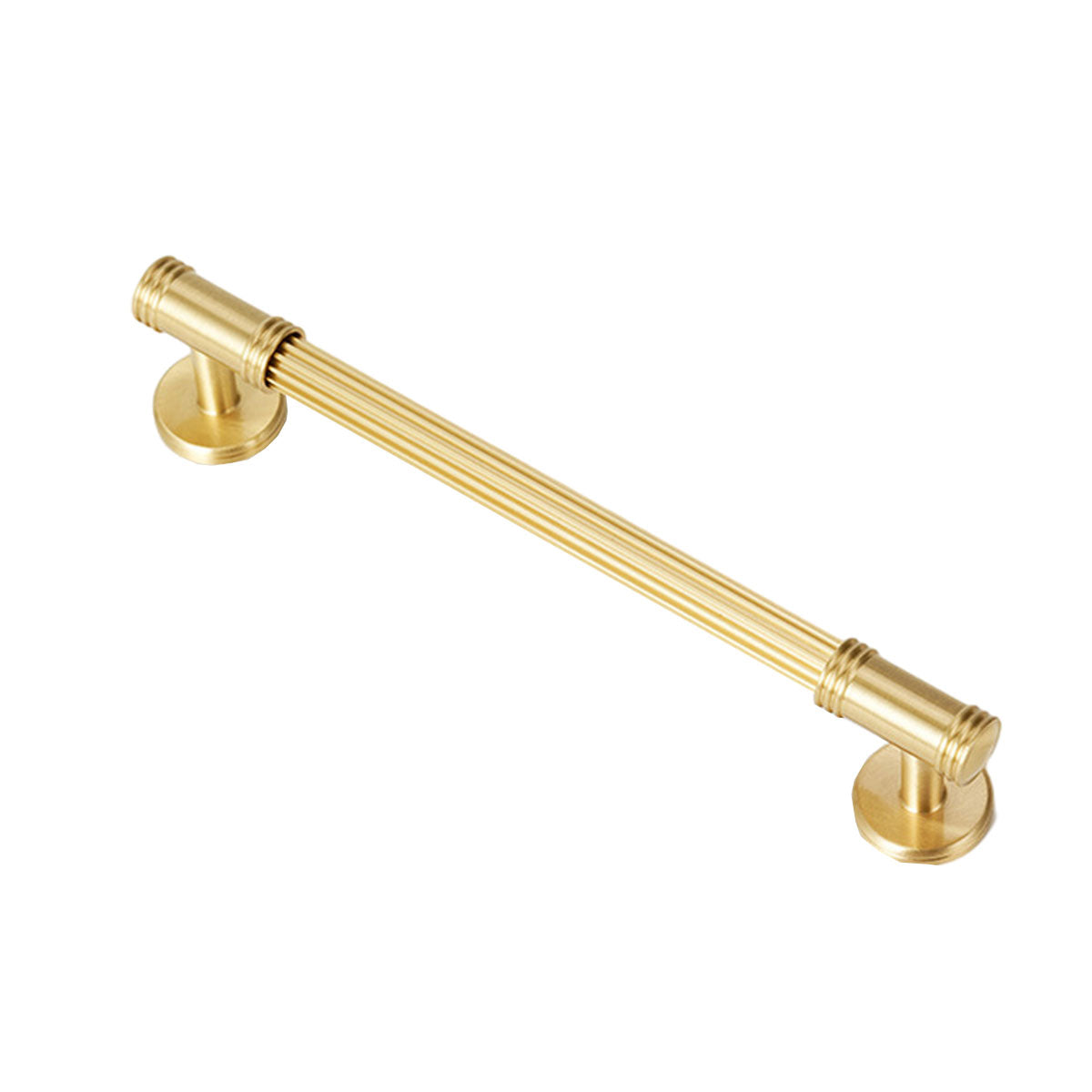 Brushed Brass Cupboard & Cabinet Door Pull Handle & Knob 64–192mm
