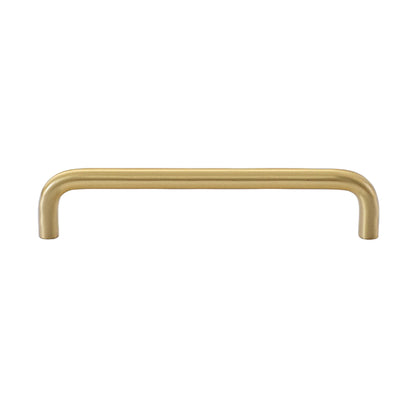 Brass Cabinet Pull Handles in Gold and Silver