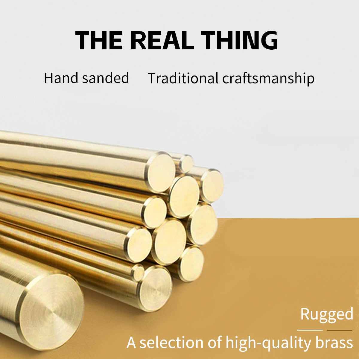 Brass Cabinet Handle Golden Finish A and C Series