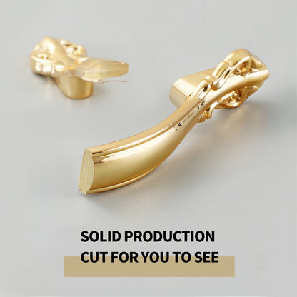 Brass Cabinet Handle Golden Finish A and C Series