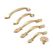 Brushed Brass Cupboard & Cabinet Door Pull Handle 33-128mm