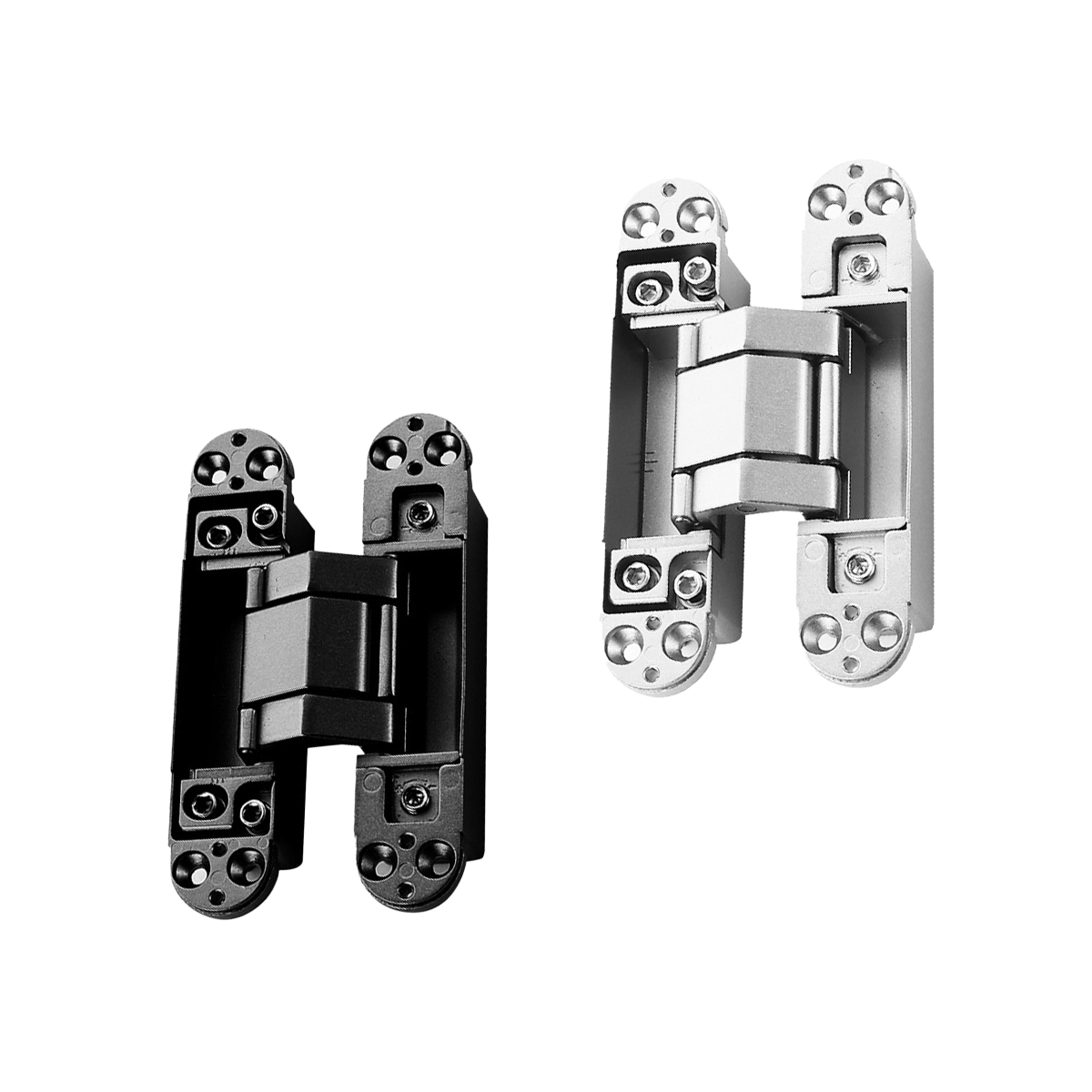 Concealed 3D Door Hinges Adjustable Noise-Reducing