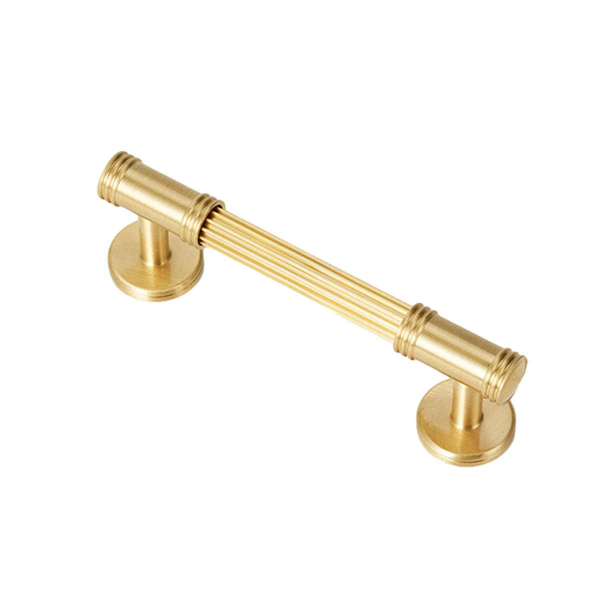 Brushed Brass Cupboard & Cabinet Door Pull Handle & Knob 64–192mm