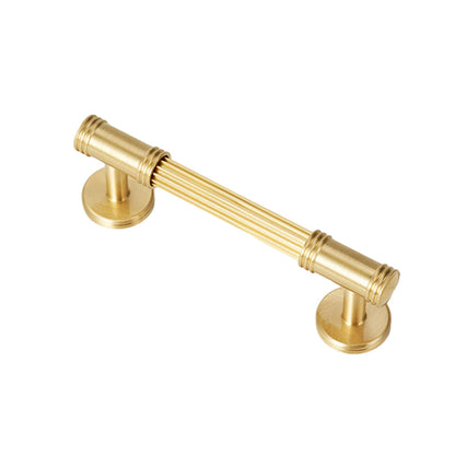 Solid Brass Cabinet Handle with 5 Hole Distances