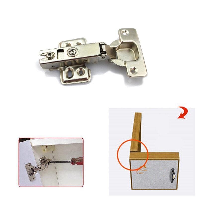 10 Pcs Soft Close Door Hinges for Full Overlay