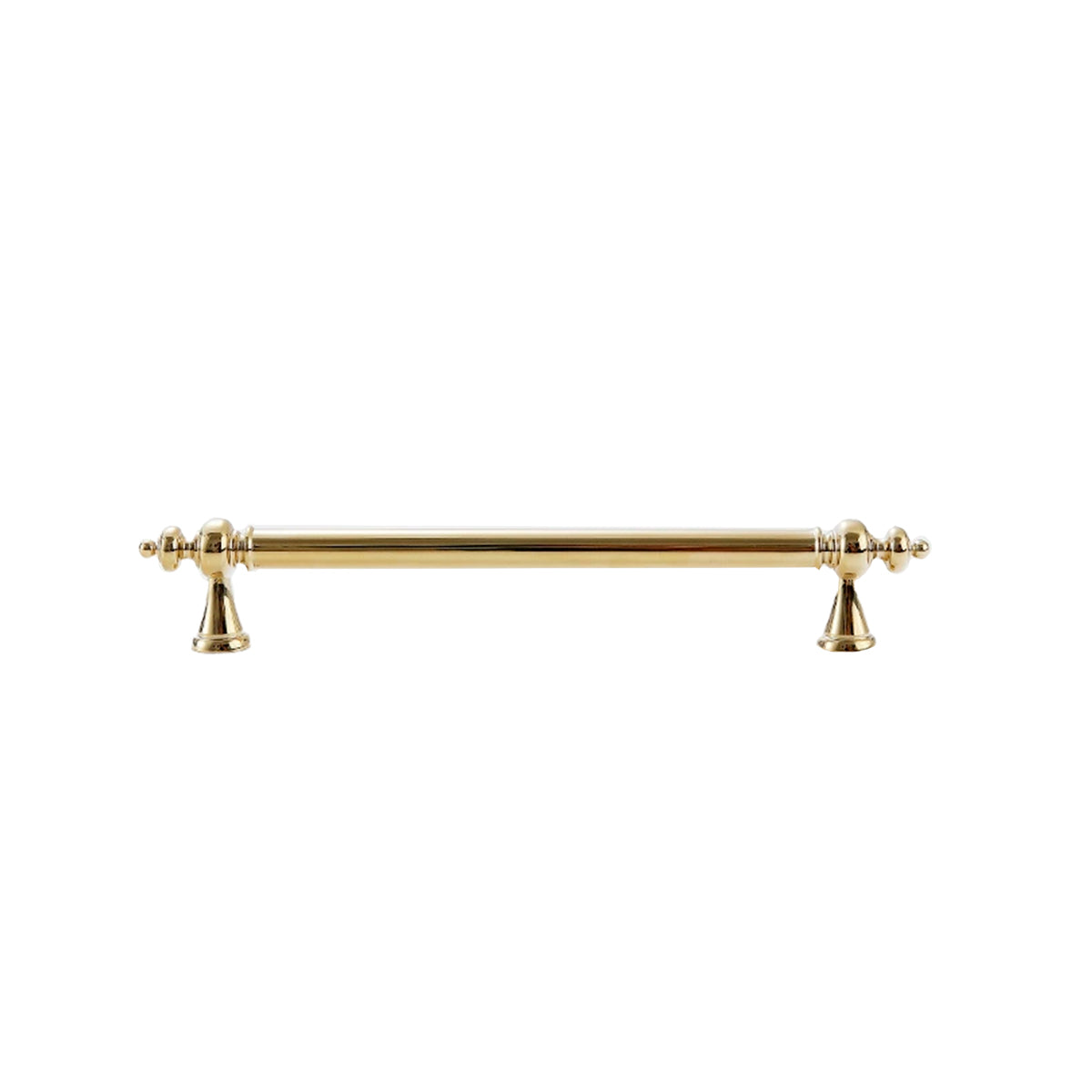French Brass Cabinet Handle with Plated Finish