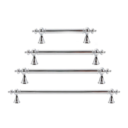 French Brass Cabinet Handle with Plated Finish