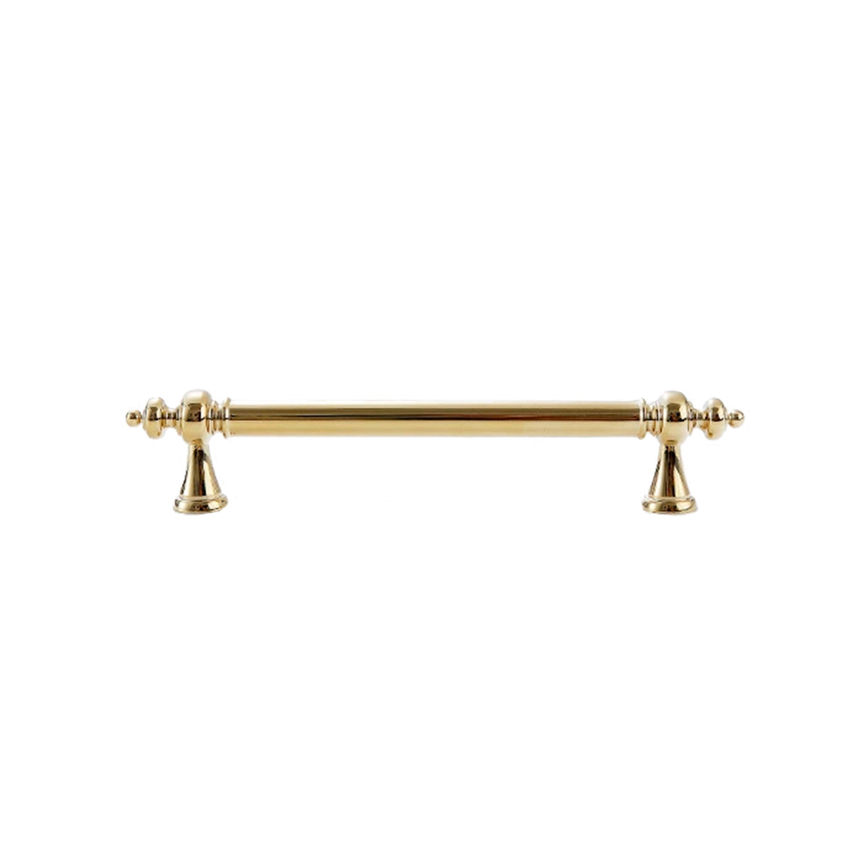 French Brass Cabinet Handle with Plated Finish