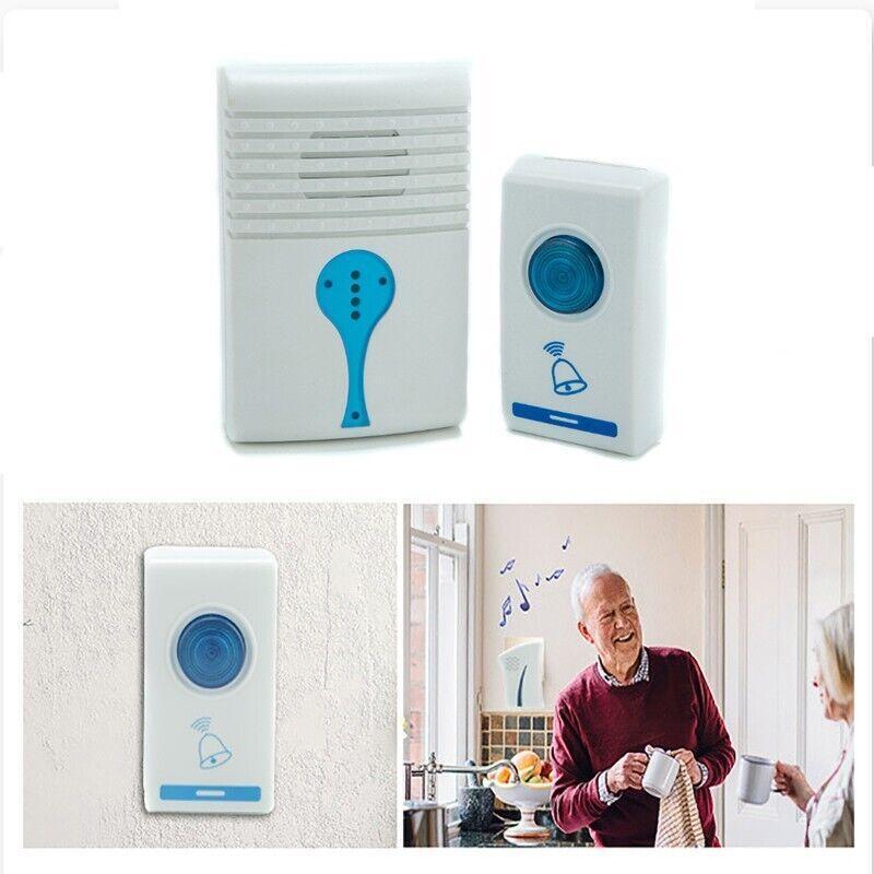 Colour Varies Digital Cordless Wireless Doorbell With 36 Chimes