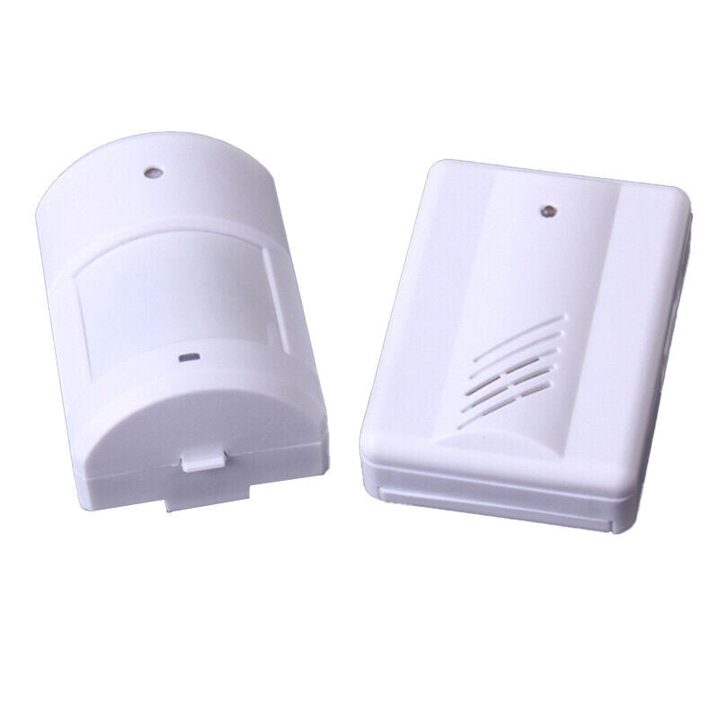 White Digital Wireless Doorbell Set With Remote Control