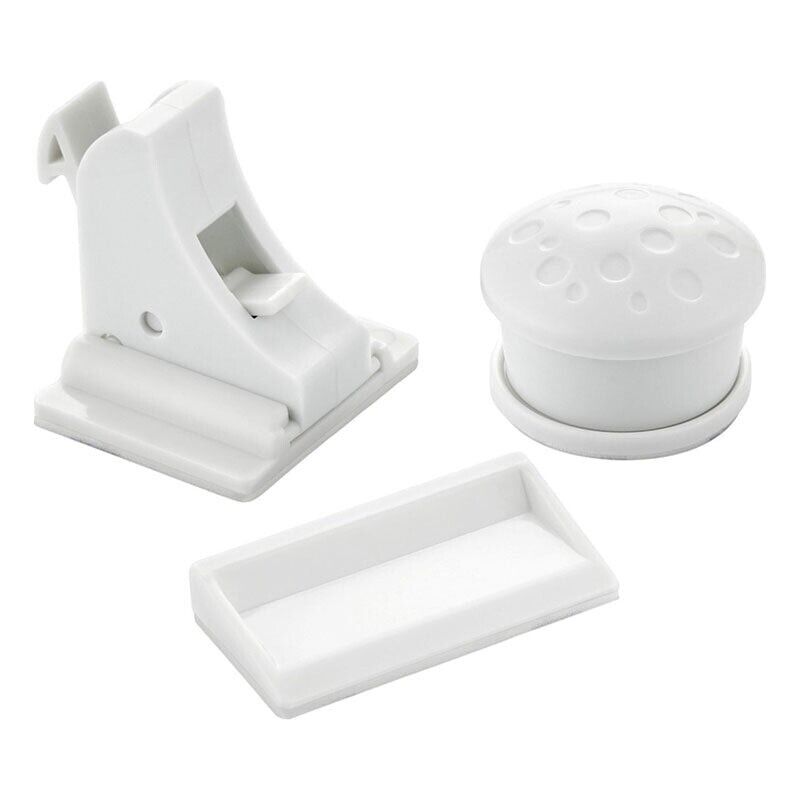 Invisible Adhesive Magnetic Child Safety Cabinet Locks No-Drill