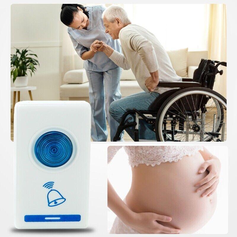 Colour Varies Digital Cordless Wireless Doorbell With 36 Chimes