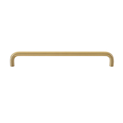 Brass Cabinet Pull Handles in Gold and Silver