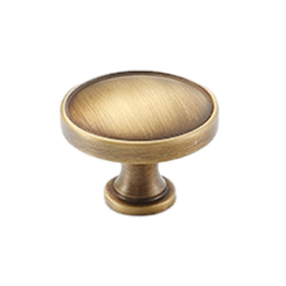 Retro Copper Alloy Cabinet Handle with Antique Brushed Finish