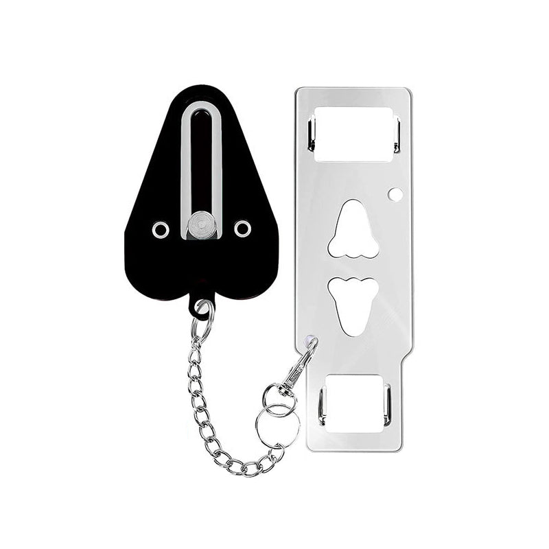 Stainless Steel Portable Door Lock for Travel Security